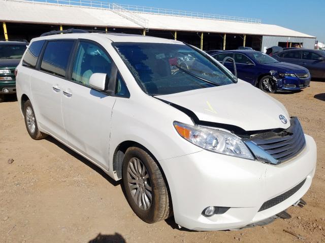 TOYOTA SIENNA XLE 2017 5tdyz3dc1hs842224