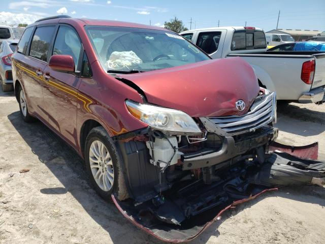 TOYOTA SIENNA XLE 2017 5tdyz3dc1hs842711