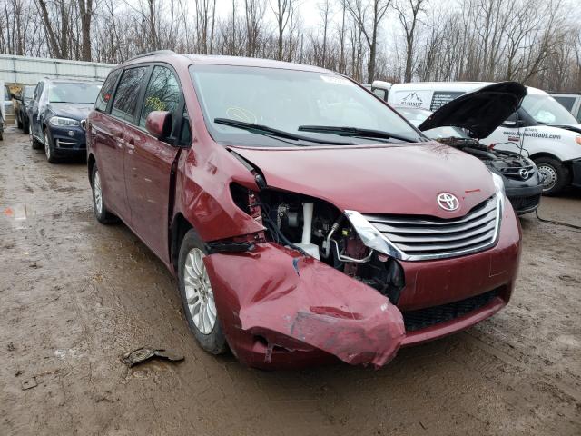 TOYOTA SIENNA XLE 2017 5tdyz3dc1hs845804