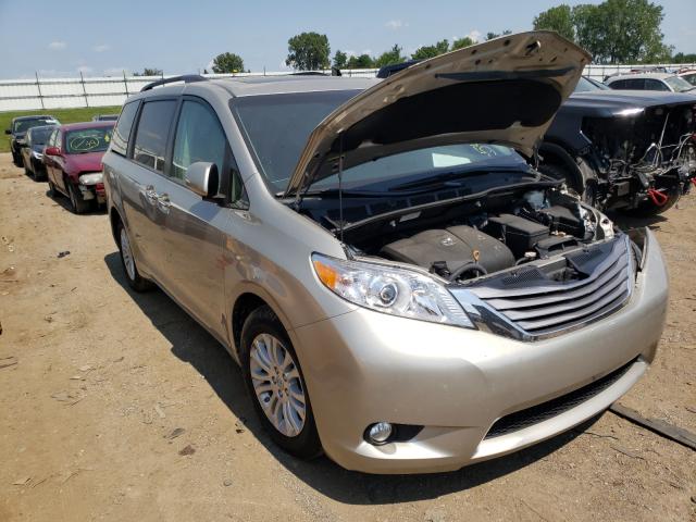 TOYOTA SIENNA XLE 2017 5tdyz3dc1hs848346