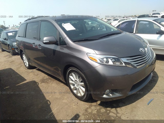 TOYOTA SIENNA 2017 5tdyz3dc1hs851120