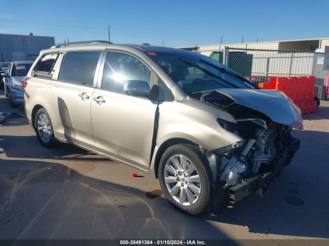 TOYOTA SIENNA 2017 5tdyz3dc1hs859105