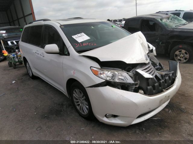 TOYOTA SIENNA 2017 5tdyz3dc1hs865583