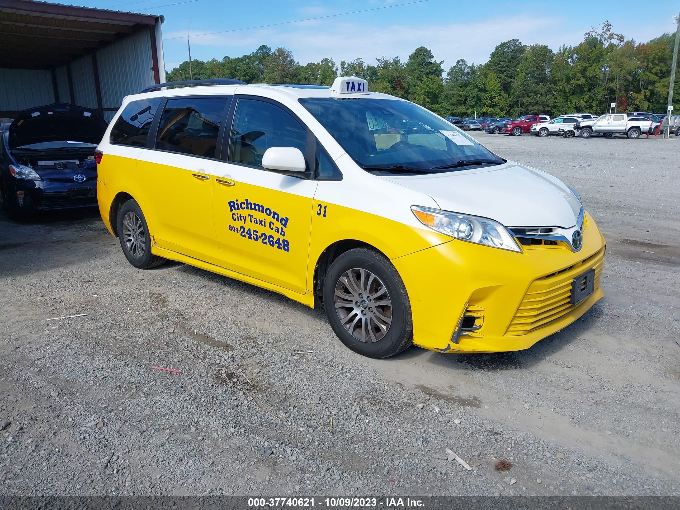 TOYOTA SIENNA 2020 5tdyz3dc1ls050079