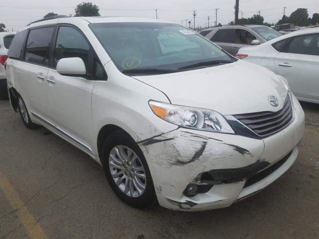 TOYOTA SIENNA XLE 2017 5tdyz3dc2hs792000