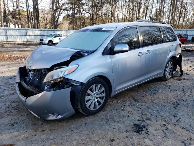 TOYOTA SIENNA XLE 2017 5tdyz3dc2hs792529