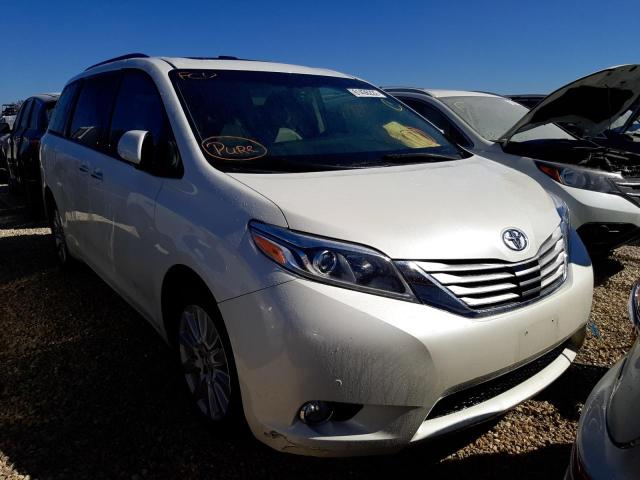 TOYOTA SIENNA XLE 2017 5tdyz3dc2hs798279