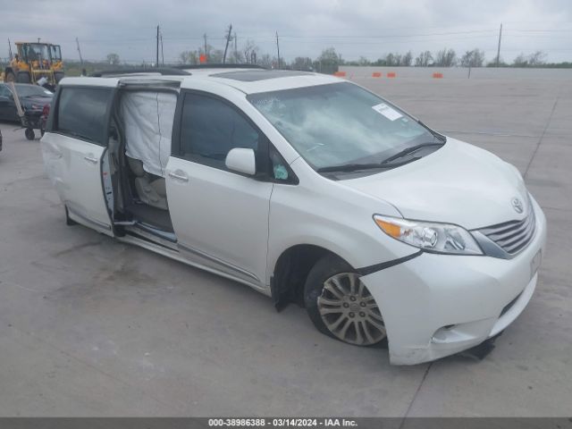 TOYOTA SIENNA 2017 5tdyz3dc2hs821396