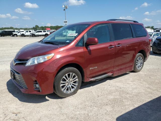 TOYOTA SIENNA XLE 2020 5tdyz3dc2ls040354