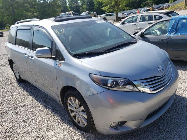 TOYOTA SIENNA XLE 2017 5tdyz3dc3hs767090