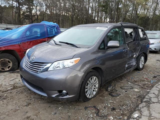 TOYOTA SIENNA XLE 2017 5tdyz3dc3hs783337