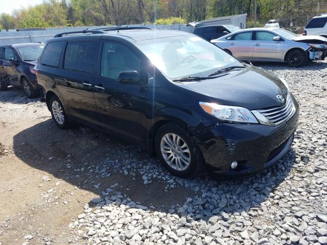 TOYOTA SIENNA XLE 2017 5tdyz3dc3hs810696