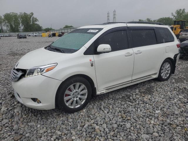 TOYOTA SIENNA XLE 2017 5tdyz3dc3hs849255