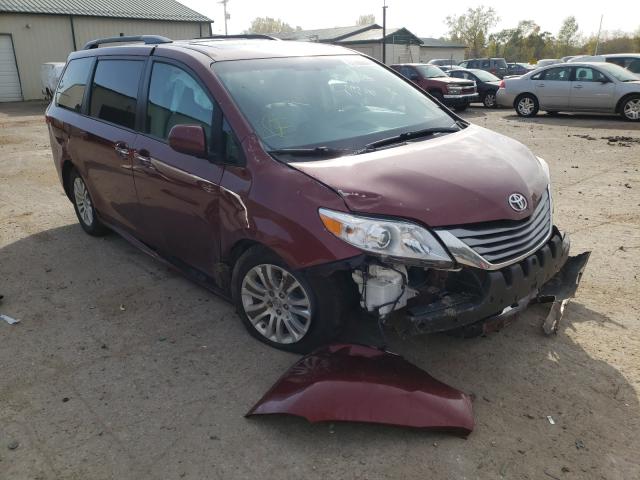 TOYOTA SIENNA XLE 2017 5tdyz3dc3hs866606