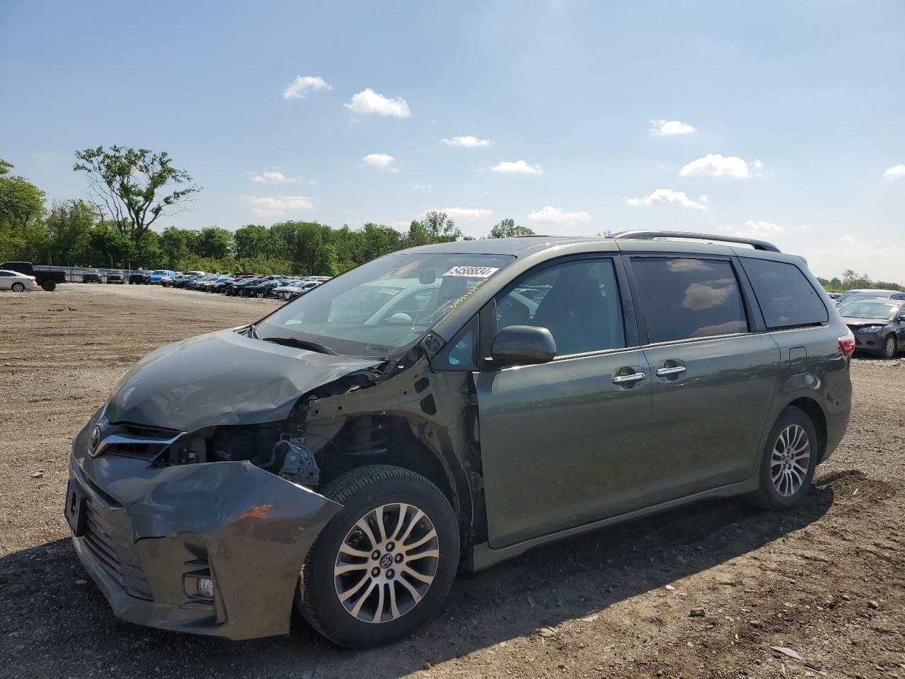 TOYOTA SIENNA 2018 5tdyz3dc3js959731