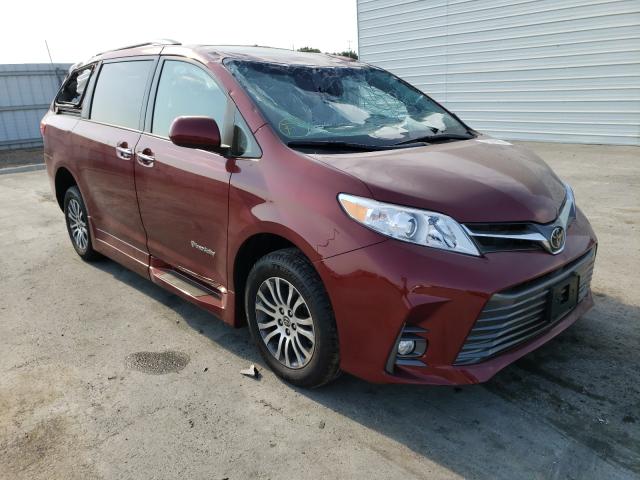 TOYOTA SIENNA XLE 2020 5tdyz3dc3ls067790