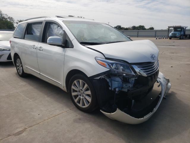 TOYOTA SIENNA XLE 2017 5tdyz3dc4hs783282