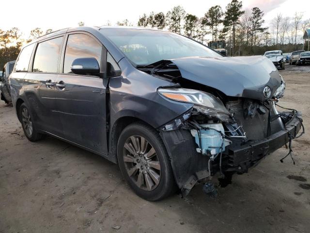 TOYOTA SIENNA XLE 2017 5tdyz3dc4hs785811