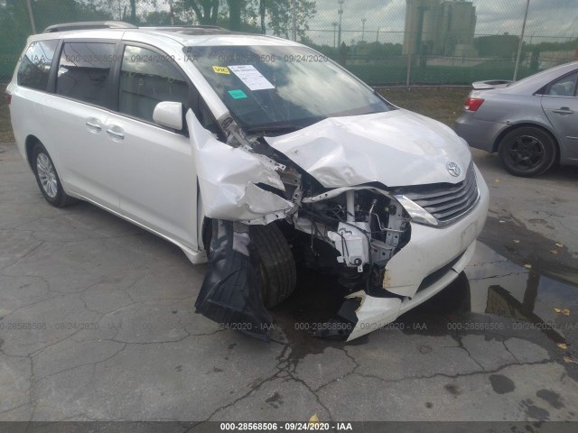 TOYOTA SIENNA 2017 5tdyz3dc4hs786702