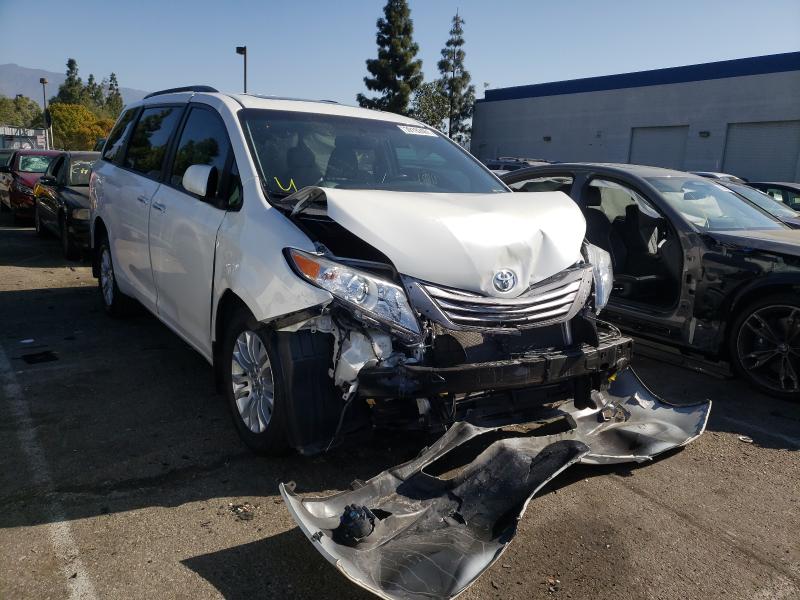 TOYOTA SIENNA XLE 2017 5tdyz3dc4hs805071