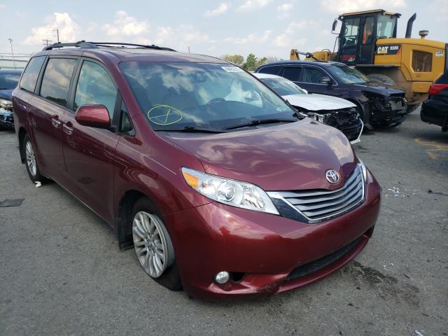 TOYOTA SIENNA XLE 2017 5tdyz3dc4hs836899