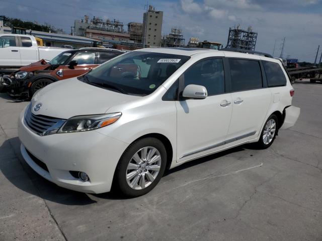 TOYOTA SIENNA XLE 2017 5tdyz3dc4hs837860