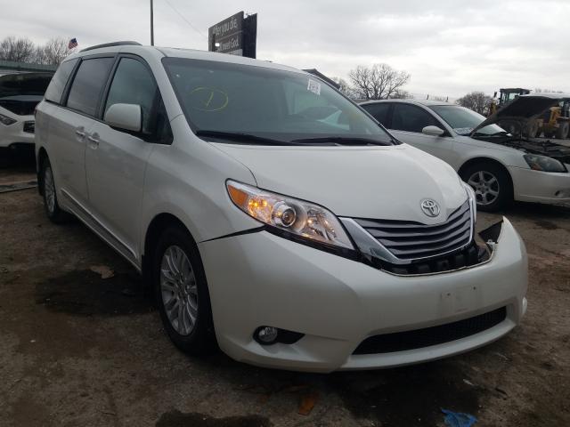 TOYOTA SIENNA XLE 2017 5tdyz3dc4hs859499