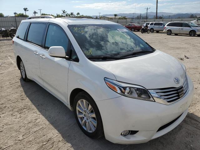 TOYOTA SIENNA XLE 2017 5tdyz3dc4hs875766