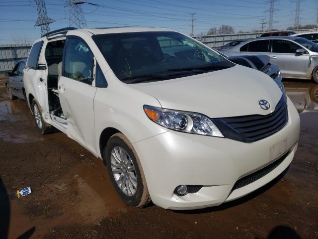 TOYOTA SIENNA XLE 2017 5tdyz3dc4hs881289