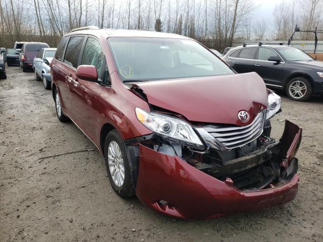 TOYOTA SIENNA XLE 2017 5tdyz3dc4hs897704