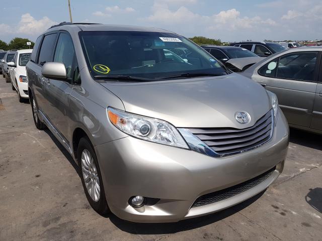 TOYOTA SIENNA XLE 2017 5tdyz3dc5hs775031