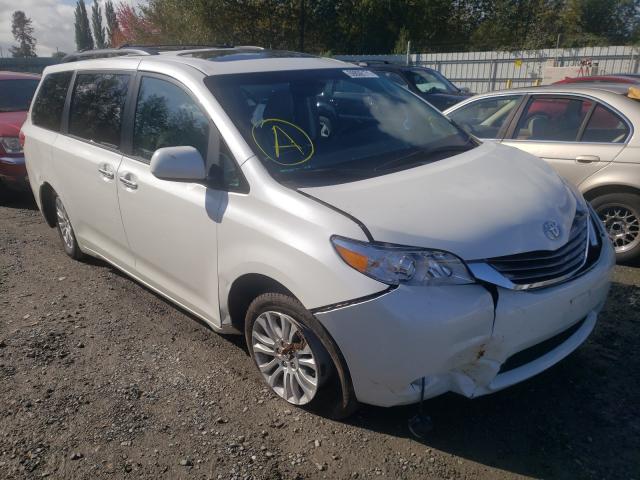 TOYOTA SIENNA XLE 2017 5tdyz3dc5hs777409