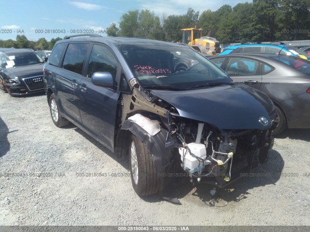 TOYOTA SIENNA 2017 5tdyz3dc5hs778740