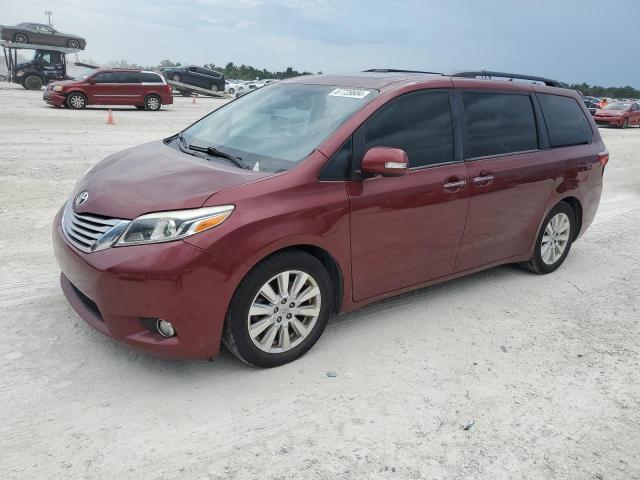 TOYOTA SIENNA XLE 2017 5tdyz3dc5hs787857