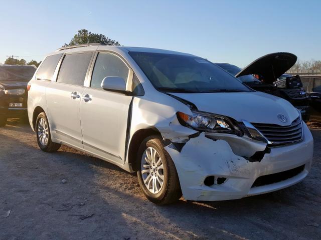 TOYOTA SIENNA XLE 2017 5tdyz3dc5hs817164