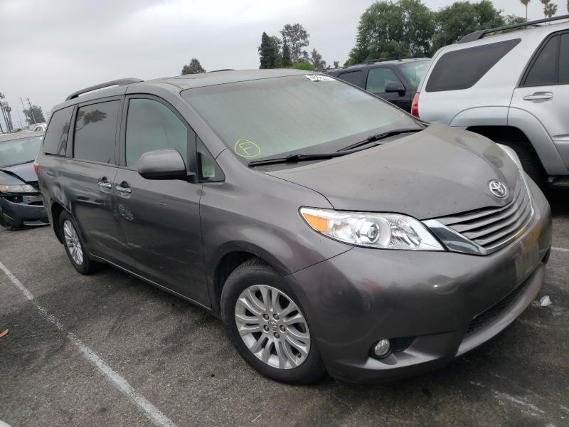 TOYOTA SIENNA XLE 2017 5tdyz3dc5hs825989