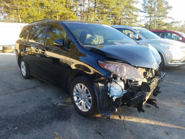 TOYOTA SIENNA XLE 2017 5tdyz3dc5hs855817