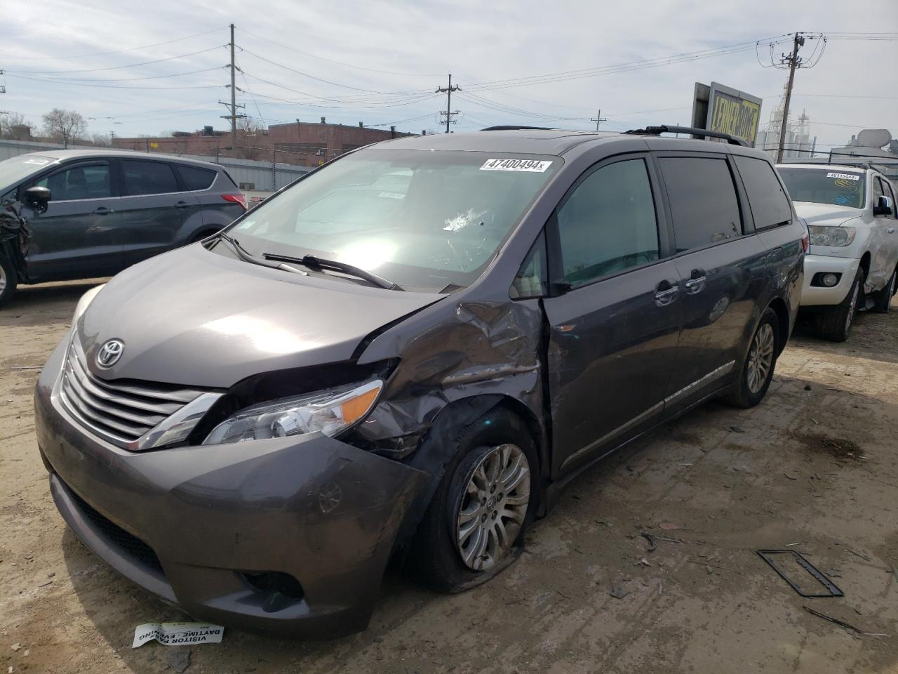 TOYOTA SIENNA 2017 5tdyz3dc5hs858703