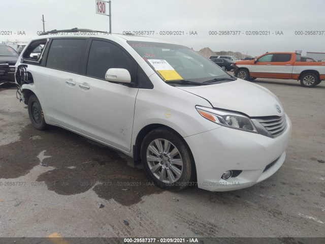 TOYOTA SIENNA 2017 5tdyz3dc5hs863089