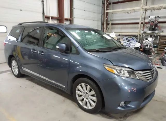 TOYOTA SIENNA 2017 5tdyz3dc5hs864324