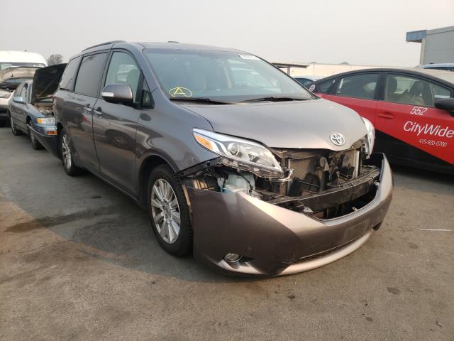 TOYOTA SIENNA XLE 2017 5tdyz3dc5hs885433