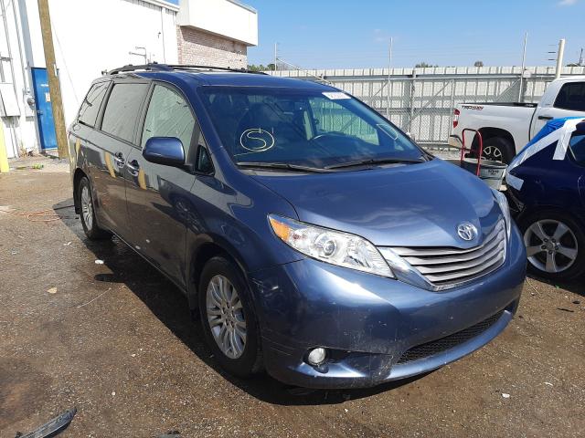 TOYOTA SIENNA XLE 2017 5tdyz3dc6hs771361