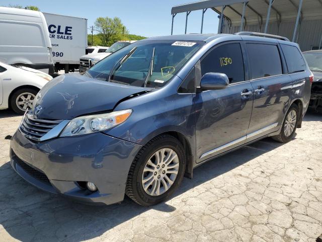 TOYOTA SIENNA XLE 2017 5tdyz3dc6hs781954