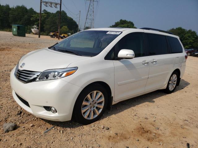 TOYOTA SIENNA XLE 2017 5tdyz3dc6hs789567