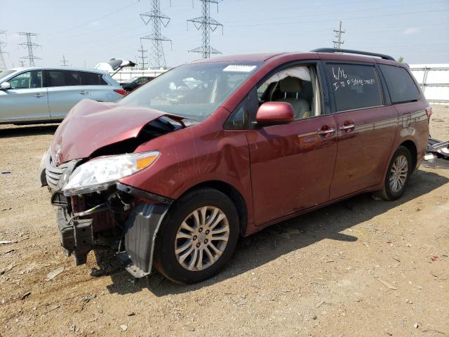 TOYOTA SIENNA XLE 2017 5tdyz3dc6hs816556