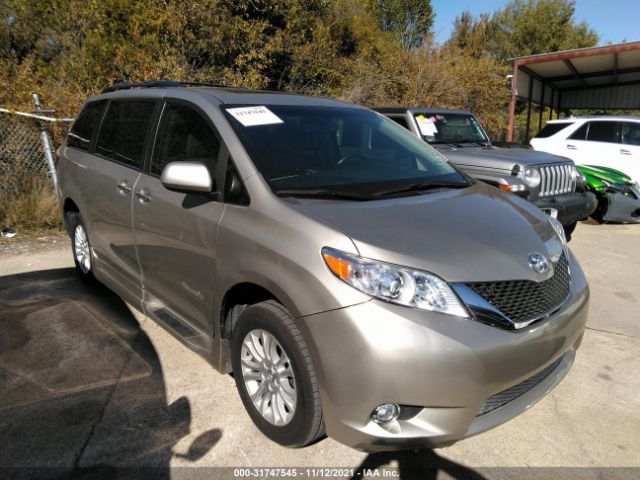 TOYOTA SIENNA 2017 5tdyz3dc6hs818596