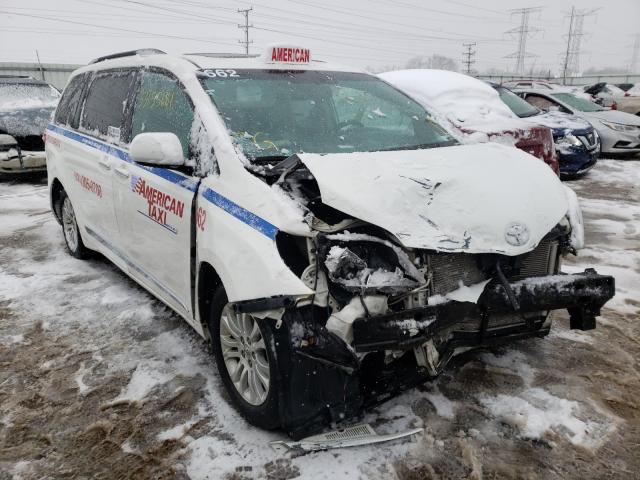 TOYOTA SIENNA XLE 2017 5tdyz3dc6hs822177