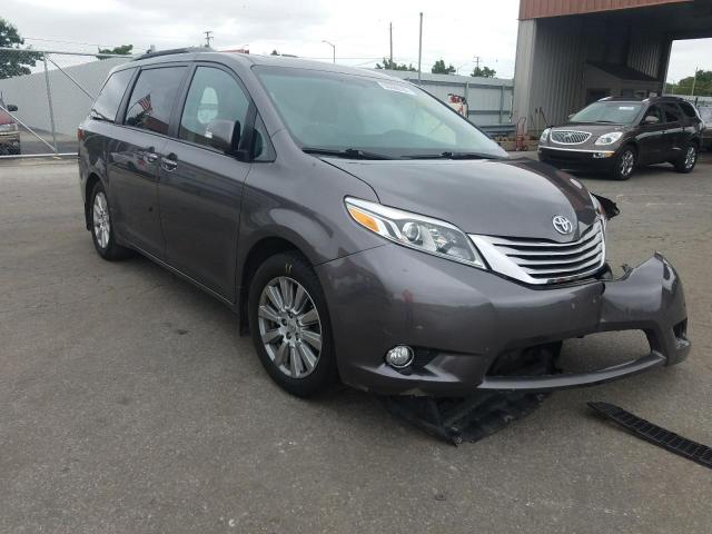 TOYOTA SIENNA XLE 2017 5tdyz3dc6hs848519