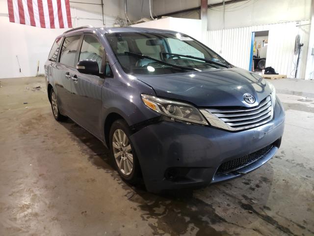 TOYOTA SIENNA XLE 2017 5tdyz3dc6hs864669