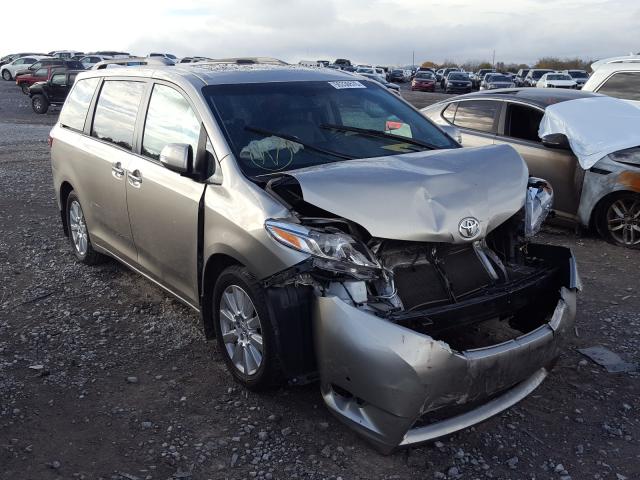 TOYOTA SIENNA XLE 2017 5tdyz3dc6hs870049